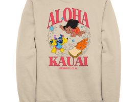 Lilo & Stitch Kauai Pullover Sweatshirt for Adults now available