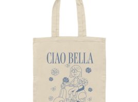 Lizzie McGuire ”Ciao Bella” Canvas Tote – Purchase Online Now