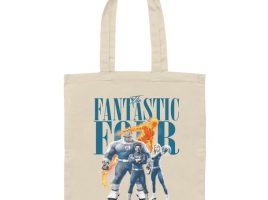 Fantastic 4 First Steps Team Canvas Tote is now out for purchase