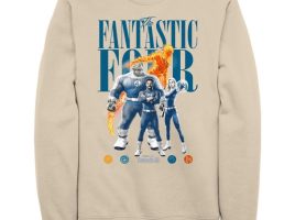 Fantastic 4 First Steps Team Pullover Sweatshirt for Adults now available online