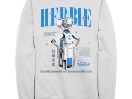 H.E.R.B.I.E. Pullover Sweatshirt for Adults – Fantastic 4 First Steps released today