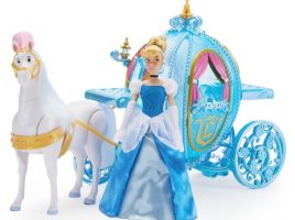 Cinderella Doll Horse and Light-Up Carriage Deluxe Gift Set available online