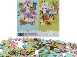 Disney Cats and Dogs Double-Sided Puzzle has hit the shelves for purchase