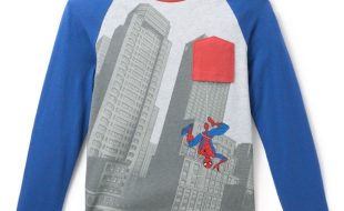 Spider-Man Raglan Long Sleeve T-Shirt for Kids is here now