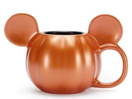 Mickey Mouse Pumpkin Sculpted Mug now out