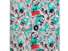 The Nightmare Before Christmas Throw Blanket now out