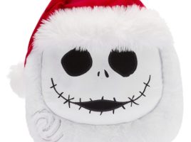 Santa Jack Skellington Figural Pillow – The Nightmare Before Christmas now out for purchase