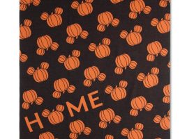 Mickey Mouse Halloween Pumpkin Throw Blanket now out