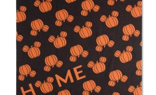 Mickey Mouse Halloween Pumpkin Throw Blanket now out