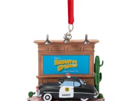 Lightning McQueen and Sheriff Sketchbook Ornament – Cars is now out