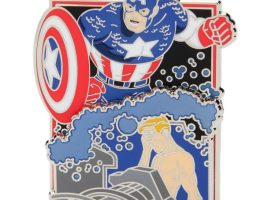 Captain America Pin – Super Hero Transformations – Limited Edition released today