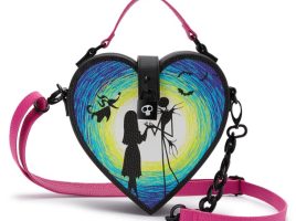 The Nightmare Before Christmas Heart Crossbody Bag available online for purchase