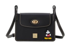 Mickey Mouse Dooney & Bourke Pinky Crossbody Bag here now