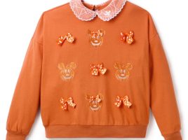 Minnie Mouse Jack-o’-Lantern Pullover Sweatshirt for Women by Her Universe available online for purchase
