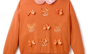 Minnie Mouse Jack-o’-Lantern Pullover Sweatshirt for Women by Her Universe available online for purchase