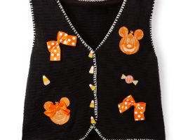 Mickey and Minnie Mouse Halloween Sweater Vest for Women by Her Universe now out
