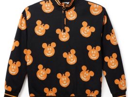 Mickey Mouse Jack-o’-Lantern 1/4 Zip Pullover Sweatshirt for Adults by Our Universe was released today