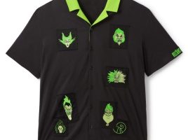Disney Villains Glow-in-the-Dark Woven Shirt for Men by Our Universe available online for purchase