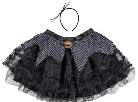 Jack Skellington Tutu and Headband Costume Kit for Tweens by Disguise – The Nightmare Before Christmas is here now