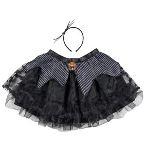 Jack Skellington Tutu and Headband Costume Kit for Tweens by Disguise - The Nightmare Before Christmas