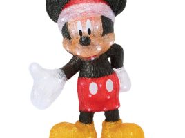 Santa Mickey Mouse Light-Up Figure by Enesco – 20” is available online