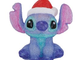 Santa Stitch Light-Up Figure by Enesco – Lilo & Stitch – 13” now available for purchase