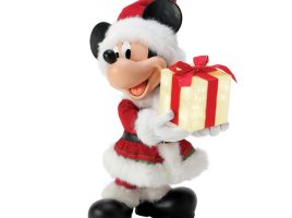 Santa Mickey Mouse ”Mickey’s Big Gift” Holiday Figure by Department 56 available online