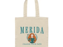 Merida Canvas Tote – Brave – Disney Princess now out for purchase