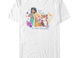 Jasmine and Rapunzel T-Shirt for Adults – Disney Princess – Buy Online Now