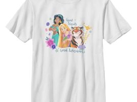 Jasmine and Rapunzel T-Shirt for Kids – Disney Princess is now available