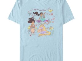 Pocahontas Jasmine and Rapunzel T-Shirt for Adults – Disney Princess – Buy Now