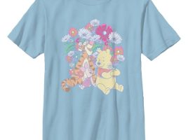 Winnie the Pooh and Pals Floral T-Shirt for Kids – Buy Now