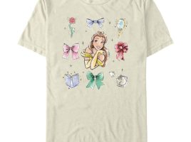 Belle ”Bows” T-Shirt for Adults – Beauty and the Beast now out for purchase