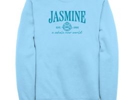 Jasmine Embroidered Pullover Sweatshirt for Women – Aladdin is now available online