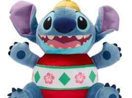 Stitch Holiday Plush – Lilo & Stitch – 14” has hit the shelves for purchase