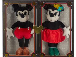 Mickey and Minnie Mouse Collectible Replica Plush Dolls Set Inspired by Charlotte Clark – 13” – Limited Release – Buy Online Now