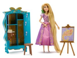 Rapunzel Wardrobe Vanity Play Set – Tangled now available