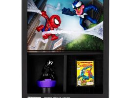 Spider-Man vs. Venom Marvel Fandrop Figure Set is available online for purchase
