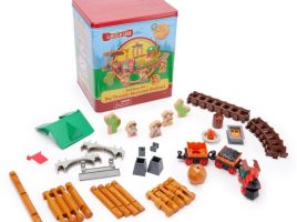 Mickey Mouse and Friends Big Thunder Mountain Railroad Lincoln LogsTM Building Set now out