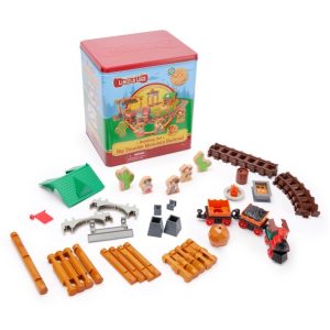 Mickey Mouse and Friends Big Thunder Mountain Railroad Lincoln LogsTM Building Set
