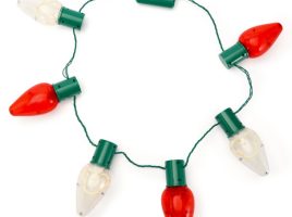 Mickey Mouse Icon Light-Up Holiday Glow Necklace is available online for purchase