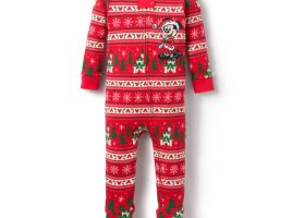 Mickey Mouse Holiday Stretchy Sleeper for Baby available online