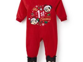 Mickey Mouse My 1st Christmas Holiday Sleeper for Baby – Buy Now