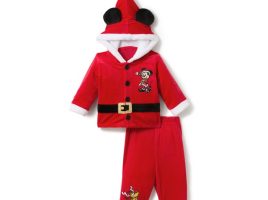 Santa Mickey Mouse Set for Baby released today