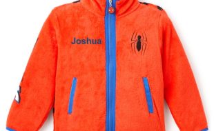 Spider-Man Zip Fleece Jacket for Kids – Personalized – Purchase Online Now