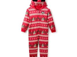 Mickey Mouse Icon Holiday One-Piece Pajama for Kids can now be purchased online