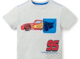 Lightning McQueen Pocket T-Shirt for Kids – Cars is now out for purchase