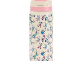 Mickey Mouse and Friends Stainless Steel Water Bottle with Built-In Straw has hit the shelves