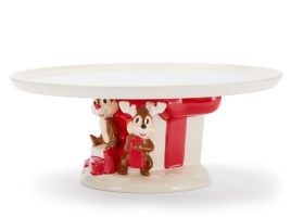 Chip ‘n Dale Holiday Cake Stand is now out for purchase