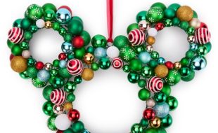 Mickey Mouse Icon Ornament Holiday Wreath now available online